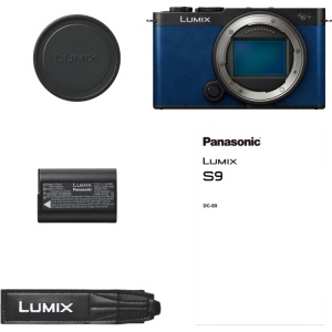 Panasonic Lumix S9, Camera mirrorless, Full Frame, Body, 24.2MP, 6K, Night Blue