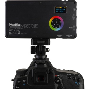 Phottix M200R, Panou LED RGB, 3200-5600K