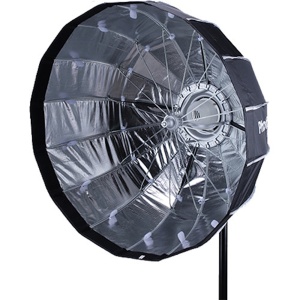 Umbrelă softbox Phottix Raja Quick-Folding Parabolic 26 cu Grid, Bowens