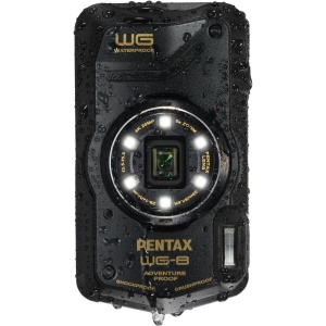 Ricoh PENTAX WG-8 Camera foto compacta, 20MP, outdoor, Negru