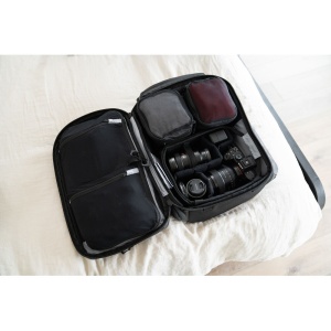 Rucsac foto WANDRD Transit Negru, 35L, cu Essential Camera Cube