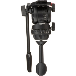 Sachtler Pro 75/2 Mark II AL, Kit Trepied cu Cap Fluid FSB 4