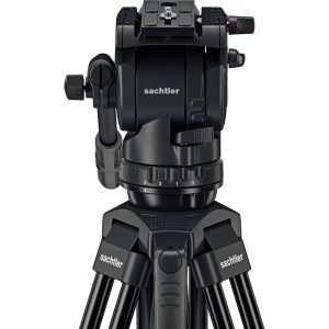 Sachtler System Ace M MS Mark II , cap fluid, trepied din aluminiu in 2 trepte 