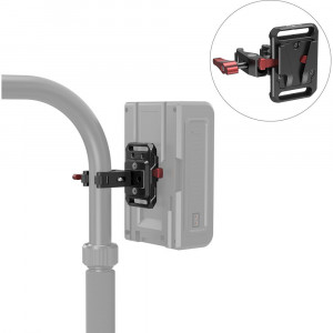 SmallRig 2989, Placuta adaptoare Mini V-Mount cu clema de prindere