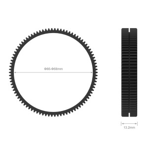 SmallRig 3292 Inel de Focalizare Fără Sudură Φ66-Φ68