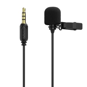 3388 Simorr Wave L1 3.5mm Lavalier Microfoon (Zwart)