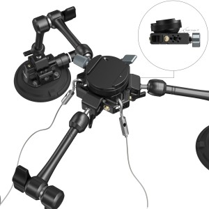 4-Arm Suction Cup Camera Mount Kit SC-15K 3565