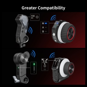 SmallRig 4295, Controller wireless follow focus pentru DJI RS 2, RS 3 Pro, RS 4 si RS 4 Pro