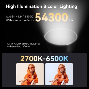 4376 RC 60B COB LED Video Light