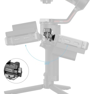 SmallRig 4637 HawkLock, Suport pentru monitor compatibil cu DJI RS 2, RSC 2, RS 3, and 3 Mini