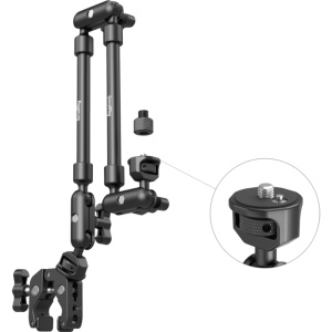 Kit brat magic regulabil SmallRig 4766 cu clema tip crab, suport de telefon si adaptor de filetKit brat magic regulabil SmallRig 4766 cu clema tip crab, suport de telefon si adaptor de filet