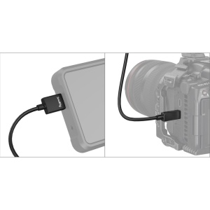 SmallRig 4795, Cablu Ultra-Slim Micro-HDMI la HDMI, 1m