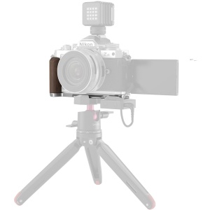 SmallRig 4803 Silver, Grip L din lemn pentru Nikon Zfc, Arca, Shoe Mount