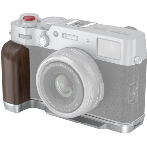 SmallRig 4804 Silver, Grip L din lemn pentru FUJIFILM X100VI si X100V