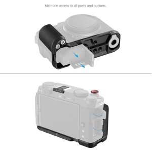 SmallRig 4876, Placa de montare in forma de L cu maner pentru FUJIFILM X-M5