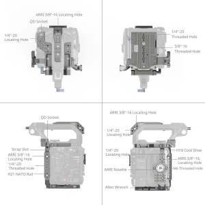 SmallRig 4947 Kit Cage Basic pentru Canon C400