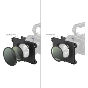 SmallRig 5011, Kit Matte Box cu filtre CPLVND