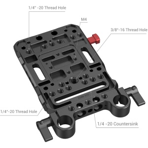 SmallRig 5047, Kit (4292 + 3016) acumulator mini V-mount VB99 6800mAh + placa de montare