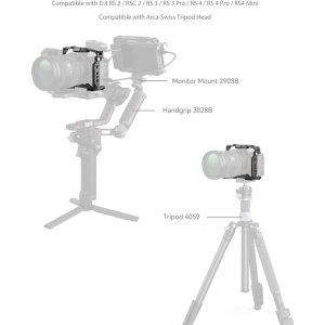 SmallRig 5583, Cage cu Airtag Slot pentru Sony A 7R V  7 IV  7S III  1  7R IV