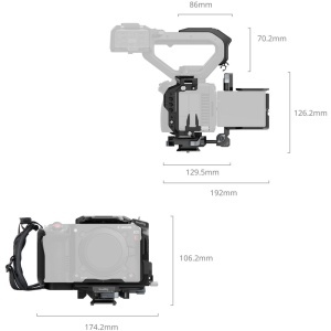 SmallRig 5658, Kit Cage Advanced pentru Canon EOS C50