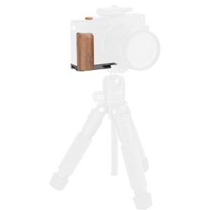 Placa de montare in forma de L SmallRig 5985 cu maner din lemn de trandafir si accesorii pentru camera foto FUJIFILM X-E5