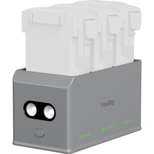 Incarcator baterii drone SmallRig 6502 100W pentru DJI Mini 5, Mini 4 Pro si Mini 3 Pro cu porturi de incarcare si cablu USB-C