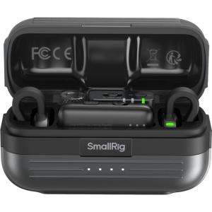 Sistem microfon fara fir SmallRig 6526 S70 compatibil cu smartphone si camera foto video negru