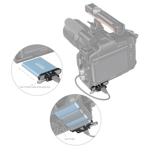 SmallRig T5 SSD Clema cablu pentru BMPCC 6K Pro 3300