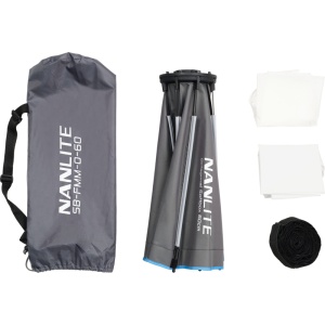 Softbox octagonal Nanlite, 60cm, Montură FM, SB-FMM-O-60