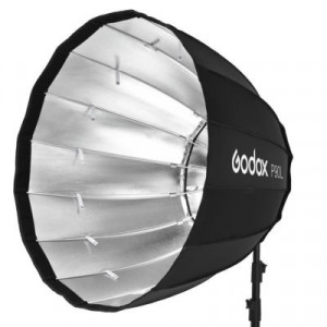 Softbox Parabolic Godox P120LE, montura Elinchrom