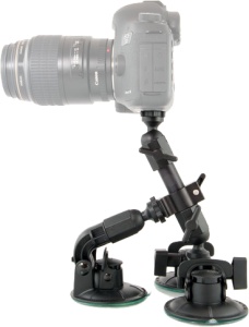 Suport cu ventuza, Delkin Fat Gecko FG Triple Suction