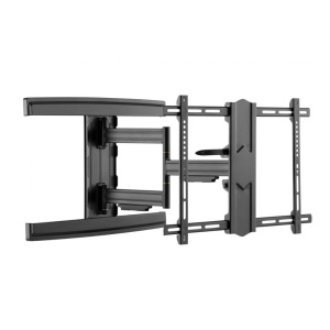Suport TV de perete Full-Motion Blackmount BM-FM463 cu braț articulat dublu în poziție extinsă