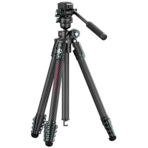 Ulanzi JJ06 GlideGo, Trepied Video din Carbon, 187cm, sarcina max. 18Kg