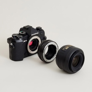 Urth ULMA-F(G)-M43, Adaptor Obiectiv montura Nikon F G-Type la camere Micro Four Thirds (MFT)