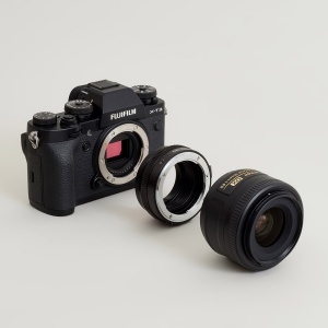 Urth ULMA-F(G)-X, Adaptor Obiectiv montura Nikon F (G-Type) la camere FUJIFILM X