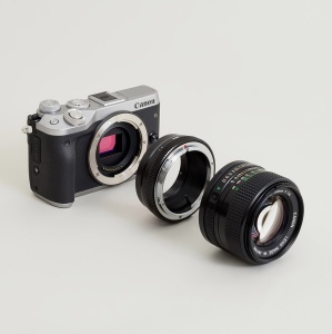 Urth ULMA-FD-EF-M, Adaptor Obiectiv montura Canon FD la camere Canon EF-M