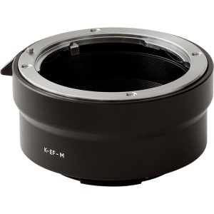 Urth ULMA-K-EF-M, Adaptor Obiectiv montura Pentax K la camere Canon EF-M