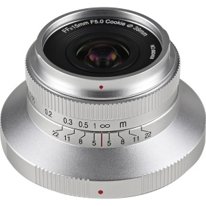 Venus Optics Laowa 15mm f/5 Cookie, Obiectiv Ultra Wide, Nikon Z, Auto-Aperture, Silver