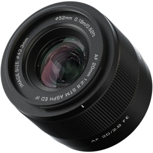 Viltrox AF 20mm f/2.8 FE, Obiectiv cu montura Sony E, Full-Frame