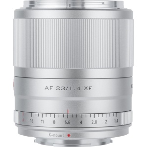 Viltrox AF 23mm f1.4 XF, Obiectiv cu montura Fuji X, APS-C, Silver