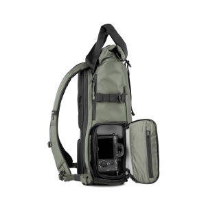 WANDRD PRVKE 21L Wasatch Green Photo Bundle V4, Rucsac foto 21L cu Essential Camera Cube