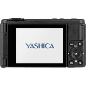 YASHICA City 100, Camera digitala Black, Sony 13 MP CMOS, zoom 3x, ecran rabatabil 2.8"