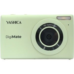 YASHICA DigiMate, Camera digitala Verde, 64 MP, zoom 18x, ecran 2.7"