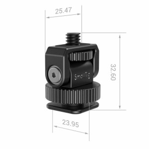 Adaptor Mini Cold Shoe cu Șurub 1/4"-20 SmallRig 3577