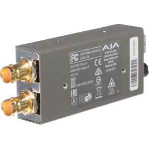 AJA FiDO-2R, Convertor 2 x fibra optica LC la 2 x 3G-SDI