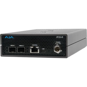 AJA IP25-R, Convertor SMPTE ST 2110 IP in 12G-SDI si HDMI 2.0