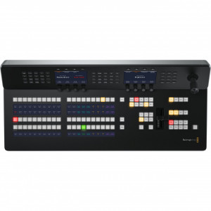 Panou de control profesional Blackmagic Design ATEM 1 M/E Advanced Panel 20 cu ecrane LCD si maneta joystick cu 3 axe