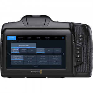 Camera cinematografica digitala Blackmagic Design Cinema Camera 6K Full Frame cu montura activa L-Mount si ecran LCD tactil rabatabil