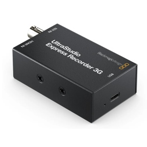 Dispozitiv de captură video portabil Blackmagic Design UltraStudio Express Recorder 3G cu porturi 3G-SDI și HDMI incorporate