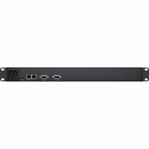 Panou de control hardware profesional Blackmagic Design Videohub Master Control Pro de tip 1U cu ecran LCD central si rotita de selectie spin knob